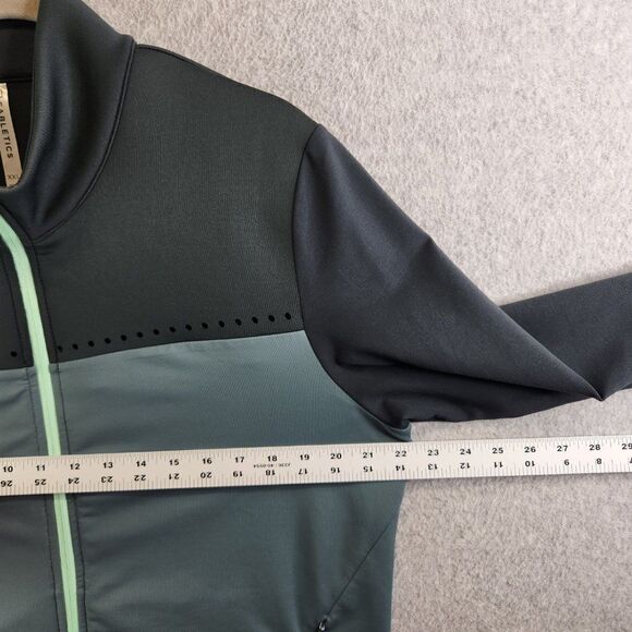 Fabletics Jacket Womens XXL Black Full Zip Stretch Mock Neck - Picture 12 of 16